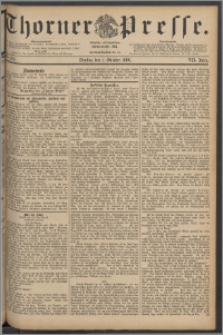 Thorner Presse 1889, Jg. VII, Nro. 229