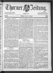 Thorner Zeitung 1886, Nro. 16