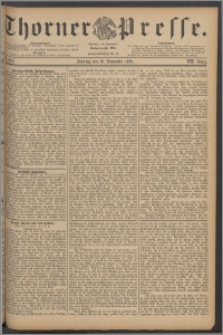 Thorner Presse 1889, Jg. VII, Nro. 264 + Beilage