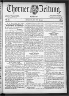 Thorner Zeitung 1886, Nro. 25