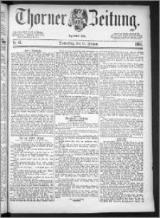 Thorner Zeitung 1886, Nro. 41