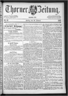 Thorner Zeitung 1886, Nro. 48