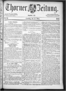 Thorner Zeitung 1886, Nro. 62