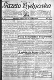 Gazeta Bydgoska 1925.04.24 R.4 nr 94
