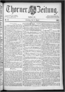 Thorner Zeitung 1886, Nro. 92