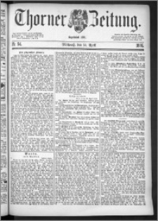 Thorner Zeitung 1886, Nro. 94