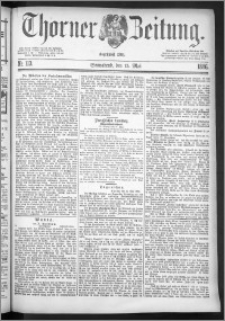 Thorner Zeitung 1886, Nro. 113