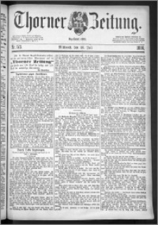 Thorner Zeitung 1886, Nro. 173