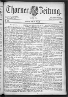 Thorner Zeitung 1886, Nro. 177