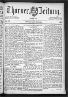 Thorner Zeitung 1886, Nro. 207