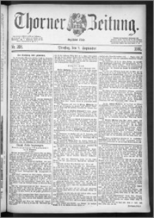 Thorner Zeitung 1886, Nro. 208