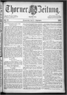 Thorner Zeitung 1886, Nro. 212