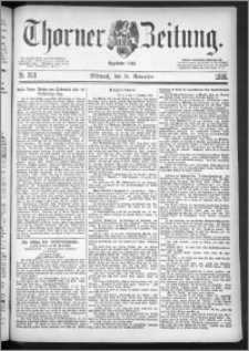 Thorner Zeitung 1886, Nro. 263