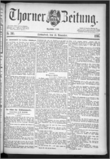 Thorner Zeitung 1886, Nro. 266