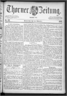 Thorner Zeitung 1886, Nro. 272