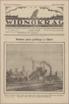 Widnokrąg : ilustrowany kurier tygodniowy, 1925.10.03 nr 17