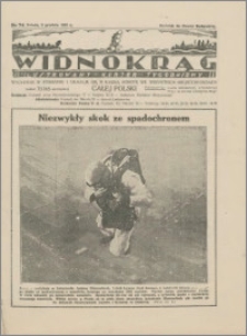 Widnokrąg : ilustrowany kurier tygodniowy, 1925.12.05 nr 26