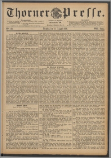 Thorner Presse 1890, Jg. VIII, Nro. 186