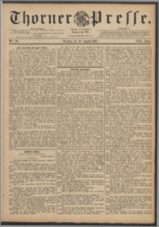 Thorner Presse 1890, Jg. VIII, Nro. 192