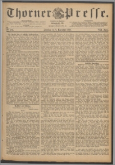 Thorner Presse 1890, Jg. VIII, Nro. 263 + Beilage