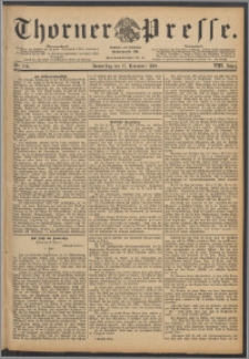 Thorner Presse 1890, Jg. VIII, Nro. 278