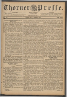 Thorner Presse 1890, Jg. VIII, Nro. 287 + Beilage