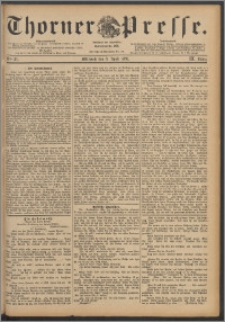 Thorner Presse 1891, Jg. IX, Nro. 81