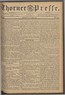 Thorner Presse 1891, Jg. IX, Nro. 192