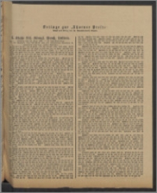 Thorner Presse: 4 Klasse 184. Königl. Preuß. Lotterie 29 Juni 1891 12. Tag