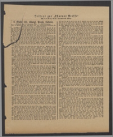 Thorner Presse: 4 Klasse 185. Königl. Preuß. Lotterie 17 November 1891 1. Tag