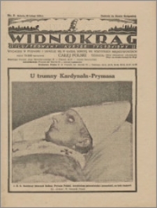Widnokrąg : ilustrowany kurier tygodniowy, 1926.02.20 nr 8
