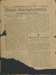 Gość Świąteczny 1903.03.01 R. IX nr 9