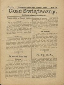 Gość Świąteczny 1903.06.07 R. IX nr 23