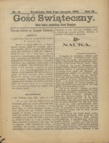 Gość Świąteczny 1903.08.31 R. IX nr 31