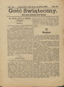 Gość Świąteczny 1903.08.09 R. IX nr 32