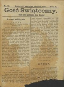 Gość Świąteczny 1905.04.02 R. XI nr 14