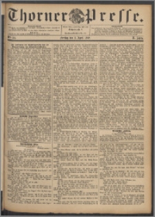 Thorner Presse 1892, Jg. X, Nro. 84