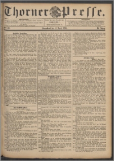 Thorner Presse 1892, Jg. X, Nro. 85