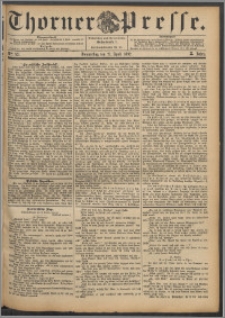 Thorner Presse 1892, Jg. X, Nro. 93 + Beilage