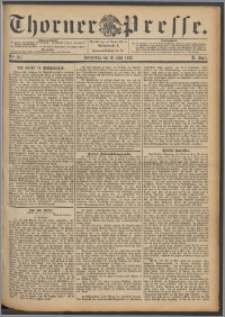 Thorner Presse 1892, Jg. X, Nro. 116 + Beilage