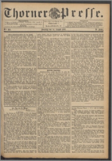 Thorner Presse 1892, Jg. X, Nro. 189 + Beilage