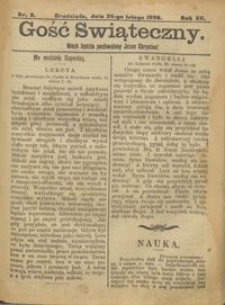 Gość Świąteczny 1906.02.25 R. XII nr 8