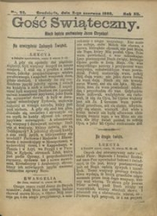 Gość Świąteczny 1906.06.03 R. XII nr 22