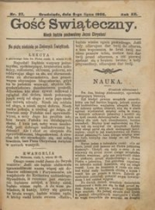 Gość Świąteczny 1906.07.08 R. XII nr 27