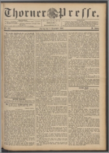Thorner Presse 1892, Jg. X, Nro. 259 + Extrablatt