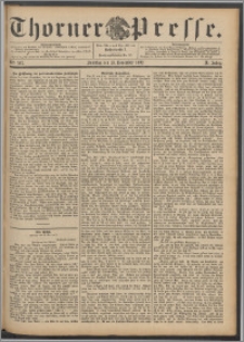 Thorner Presse 1892, Jg. X, Nro. 267 + Beilage