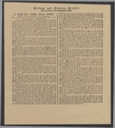 Thorner Presse: 2 Klasse 187. Königl. Preuß. Lotterie 11 August 1892 3. Tag