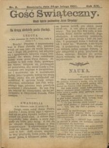 Gość Świąteczny 1907.02.24 R. XIV nr 8