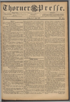 Thorner Presse 1893, Jg. XI, Nro. 157