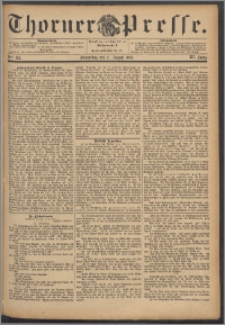 Thorner Presse 1893, Jg. XI, Nro. 192